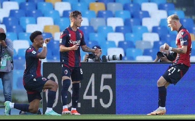 ナポリ撃破のボローニャがCL出場へ大きく近づく【セリエA】