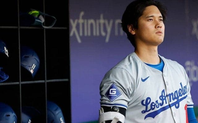 大谷翔平、今季2度目の欠場でド軍敗戦　代打待機も…ダルビッシュとの対戦はお預け