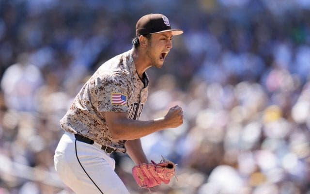 ダルビッシュ有、日米通算199勝目で大台王手！7回2安打無失点7奪三振と圧巻 今季最多101球、ピンチ脱出時は雄叫び連発