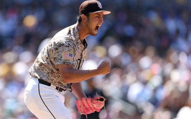 ダルビッシュが雄叫び、日米通算200勝王手　7回無失点の快投「早く達成して楽になりたい」
