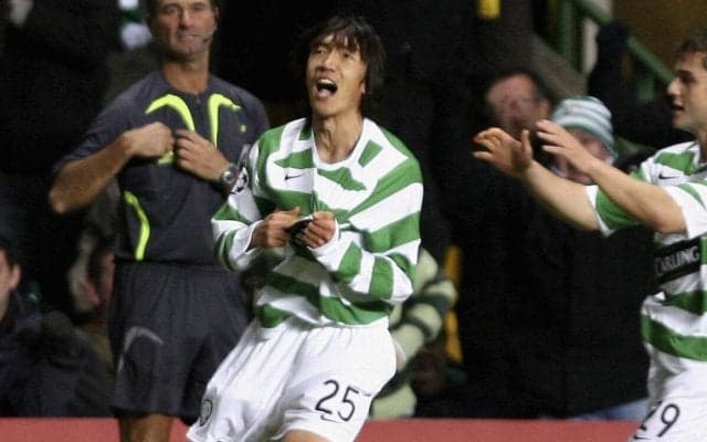 中村俊輔氏がCLユナイテッド戦で決めた伝説のFKがセルティック過去20年のベストゴールに選出！ 本人はビデオメッセージ「大変光栄」