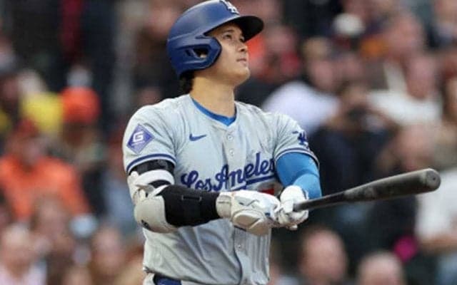 大谷翔平に打たれた瞬間“絶望”　136m飛ばされた…被弾右腕の「リアクション素晴らしい」