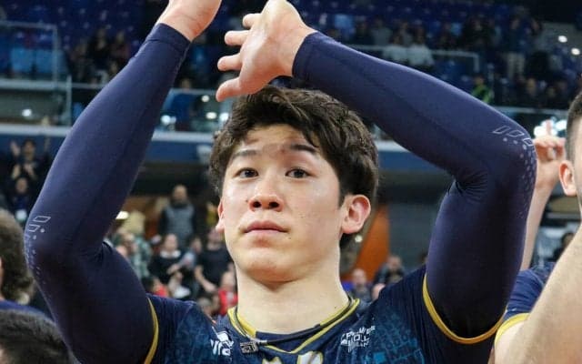 石川祐希、新天地ペルージャでの目標「日本人でも世界のトップになれるということを見せたい」