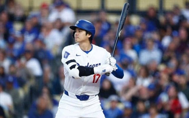 大谷翔平、“グッズ配布日”も4戦ぶり無安打　ド軍久々の大敗…4失点以下は22試合でストップ