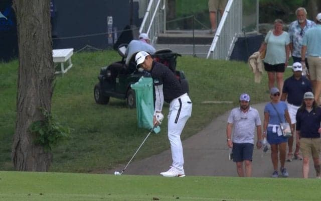 【動画】中島啓太、金谷拓実もギャラリーを沸かせるナイスショットを披露！ミケルソンも存在感をみせる