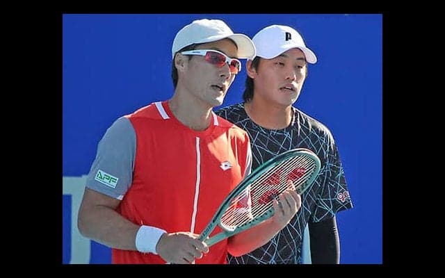 松井/上杉ペア 2大会連続決勝へ