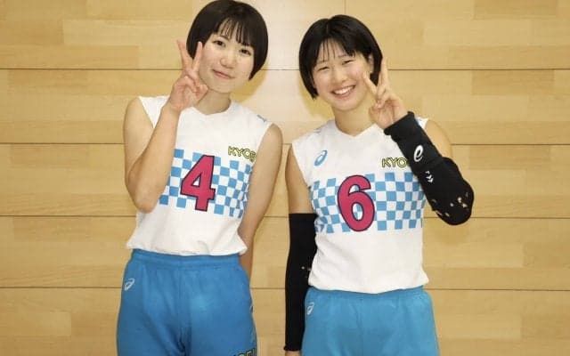 共栄学園高の「のあめい」ペア 5位に入った「ビーチバレーボールU19アジア選手権」後初めてインドアのコートへ【関東大会東京都予選】