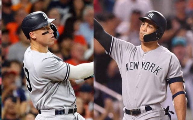 【MLB】ヤンキースの大砲2門、ジャッジとスタントンがアベック弾　指揮官は復活図る34歳を「明らかに危険な打者」と評価