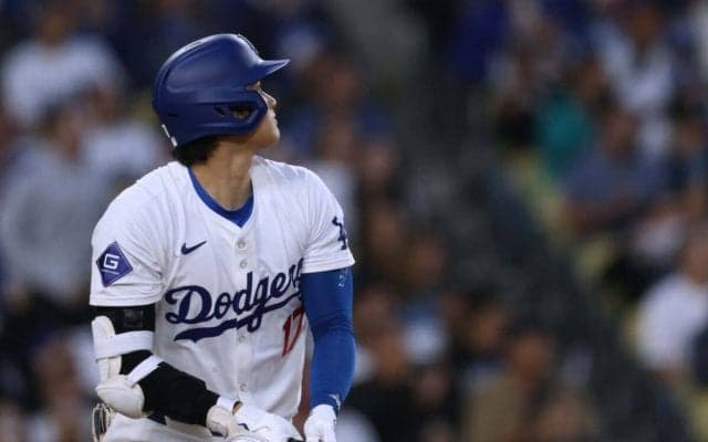 【MLB】大谷翔平、ピアザら歴代名スラッガー超える“ド軍史上最高OPS”　驚異の「1.102」はメジャー全体トップ