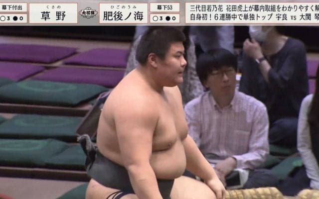 「オーラある」相撲ファンが惚れ込む“大器” 大学9冠の学生横綱が一瞬のパワーで圧倒 デビュー場所で無傷の勝ち越し