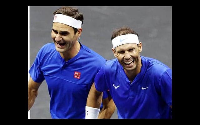 ナダル＆フェデラーを広告に起用