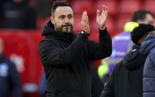 三笘薫のブライトン、デ・ゼルビ監督が今季限りで退任決定「濃密で挑戦的な2年間を本当に楽しんだ」