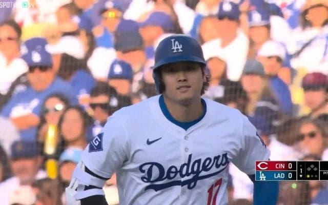 全部あと一歩…内野ゴロ3つも大谷翔平の快足が生んだ間一髪の連続シーン 常に全力疾走で相手野手には猛プレッシャー