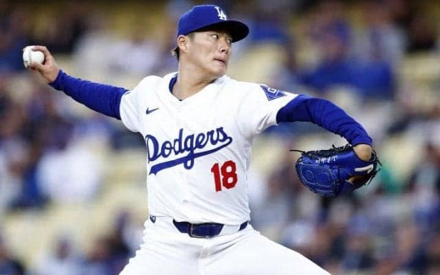 山本由伸が今季5勝目！ “メジャー初の100球目”を痛打されるも7回途中2失点の好投　走者を出すも圧巻の8奪三振で魅せた！