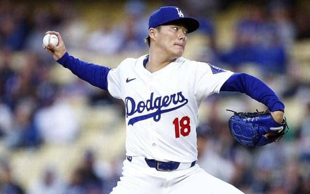 【MLB】山本由伸、自己最多100球の力投で5勝目　ロバーツ監督「スライダーを増やし、速球にも力があった」と分析