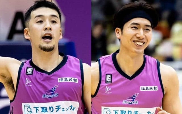 B2福島が田渡凌、林翔太郎と契約継続…大怪我から復帰の林「全員で進化して必ずB1に」