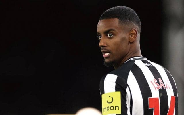 去就不透明な今季21得点FWイサク…ニューカッスルの判断やいかに「売るならより年齢が上の選手を」