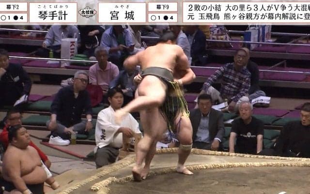 幕下で館内騒然の驚異的な“うっちゃり”「決めたと思ったら…決められた」「おもしろすぎる」反響相次ぐ