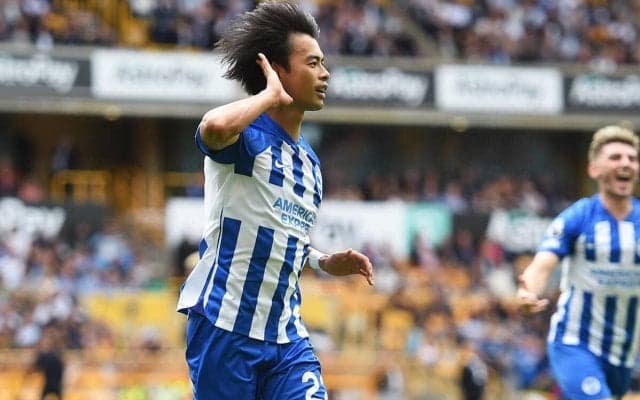 三笘薫が凱旋！ ブライトンの来日決定、鹿島と東京Vと国立で2試合を戦う