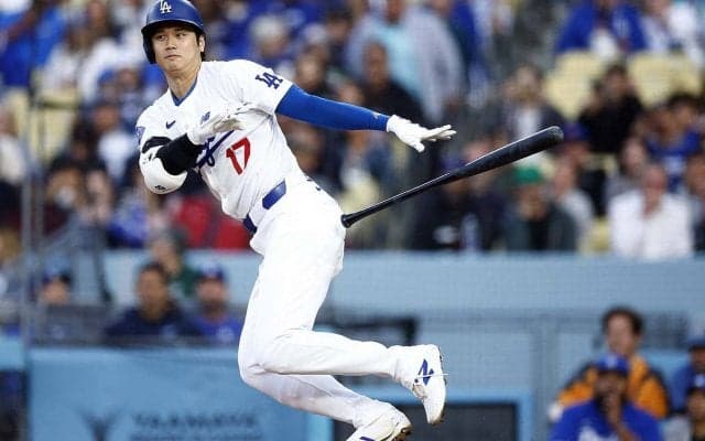 【MLB】大谷翔平、寝ている間に安打が減った　「バント安打→送球エラー」に記録訂正で打率.354から.348に