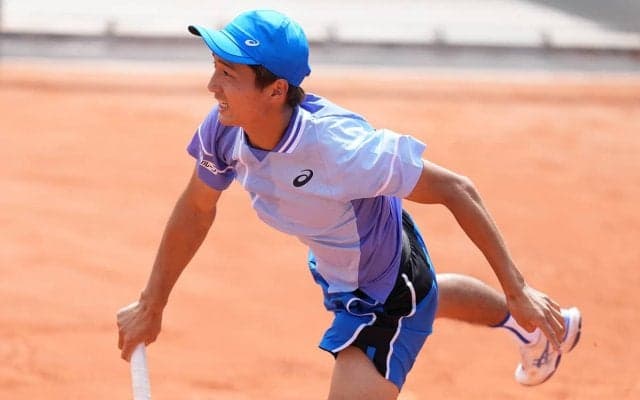 20歳の望月慎太郎が全仏オープン初の本戦入り。予選決勝で相手が途中棄権 [全仏オープン]