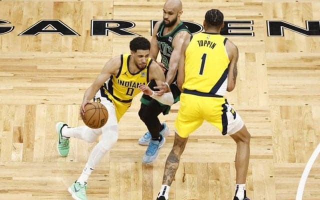 ペイサーズのハリバートンが負傷退場…「僕らは一丸となってプレーしなきゃ」とシアカム