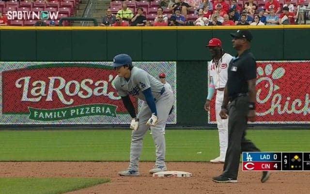 盗塁禁止？知らないよー！太もも違和感の大谷翔平、盗塁狙って3連続スタートにファン安心「もう問題なさそう」「万全じゃなくても全力プレーに泣けてくる」