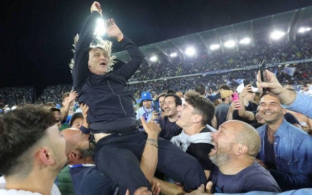 後半AT弾で劇的なセリエA残留、“残留請負人”のエンポリ指揮官がまたしても救う「選手たちは歴史に残る」