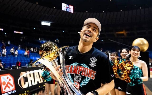 朝山正悟、悲願のBリーグ制覇で「最高」の終止符…20年の現役生活は「一つひとつが財産」