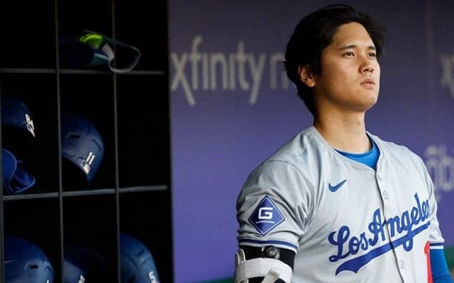 ズラリ並んだ“1100億円契約”の影響　大谷翔平の取材場所で…敵ファン発見「たっぷりだ」