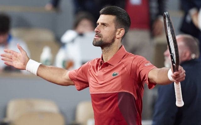 ジョコビッチ、20年連続の初戦突破! 25度目のグランドスラム制覇へ好発進も「まだ始まったばかり」[全仏オープン]