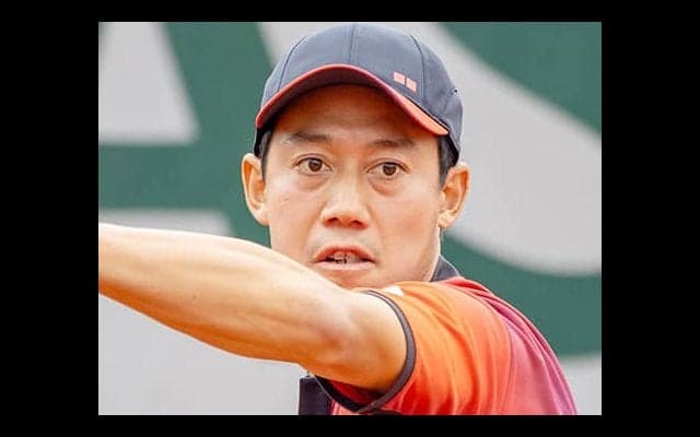 錦織圭 全仏OP2回戦は雨天中断