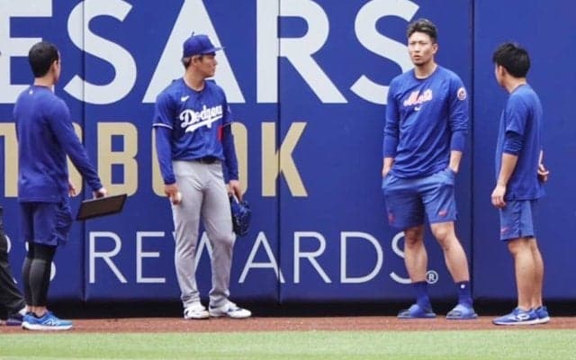 山本由伸、大谷と「会話してもらえなくなる」　ジョークで笑顔…次戦は2日ロッキーズ戦