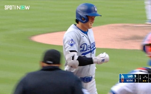 大谷翔平、待望46打席ぶりアーチに“安堵”　ベースを回って一瞬見せた“ホッとした”表情