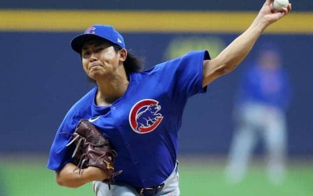 今永昇太まさかの炎上で初黒星　メジャーワーストの5回途点7失点2被弾など乱調　防御率は1.86に悪化