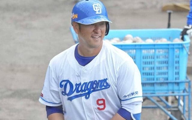 中日、中島宏之を登録抹消　代打の切り札も9打席無安打…41歳で2000安打まで残り72