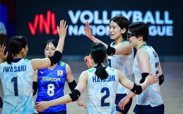 女子日本代表　フランスを圧倒しストレートで勝利