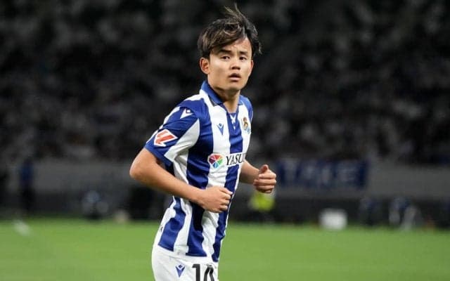 【現地撮】パリ五輪不参加ソシエダ久保建英が初の国立で｢レベルの違う｣神プレーと、スポンサー安田慶祐氏が語った｢大谷翔平｣、｢サッカーと教育｣