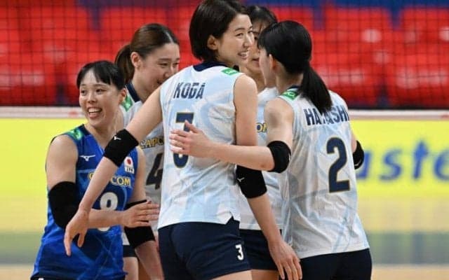 女子日本、ストレート勝ちでフランスを撃破！仏メディアが”力の差”に脱帽「苦しめることもできなかった」【女子バレー】