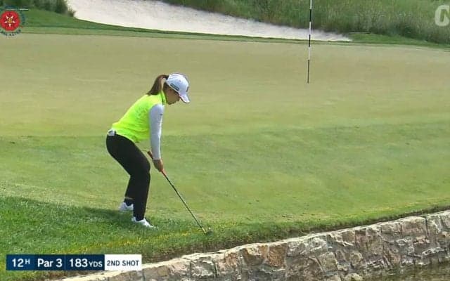 【動画】古江彩佳、グリーン周りに苦しめられるも耐えのゴルフで15位発進
