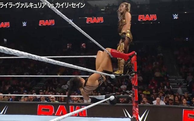 日本人女子レスラー、トップロープから顔面踏みつけ！ 会場どよめき