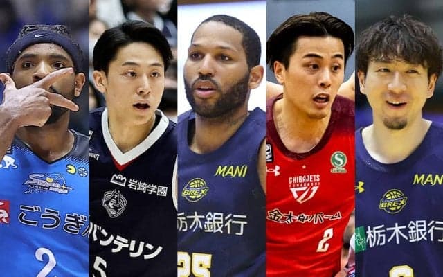 Bリーグ『ベストファイブ』が発表…宇都宮から2名、富樫は8年連続8度目の選出