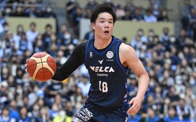 長崎の馬場雄大が『ベストディフェンダー』初受賞「これからも日本バスケを盛り上げるべく頑張っていきたい」