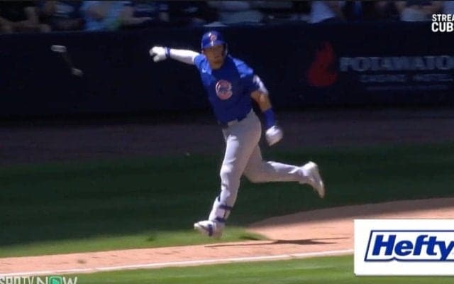 えっ…？どこまで飛ばすんだよ…！？ カブス・鈴木誠也、“バットぶん投げ”がヤバすぎると話題に　代打豪快アーチ直後のリアクションにファン騒然「カッコ良すぎだろw」「戻ってきたな」