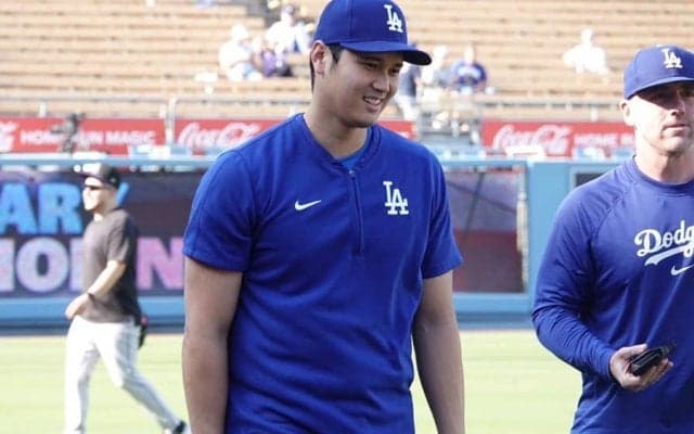 大谷翔平、さっぱり短髪に　オフに散髪か…カット前は目を覆う長さ→爽やか刈り上げ