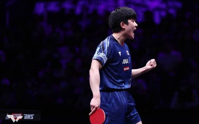 張本智和、ライバルの中国選手は「五輪金に近いのは間違いない」　パリに向けては「1つずつポイントを取っていい形で迎えたい」【WTTチャンピオンズ 重慶】