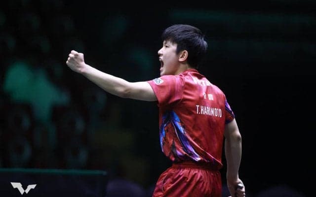 張本智和、世界7位の林昀儒との“エース対決”制し8強入り「状態がすごく良かった」　ベスト4かけた大一番に「対策をして準備したい」【WTTチャンピオンズ 重慶】