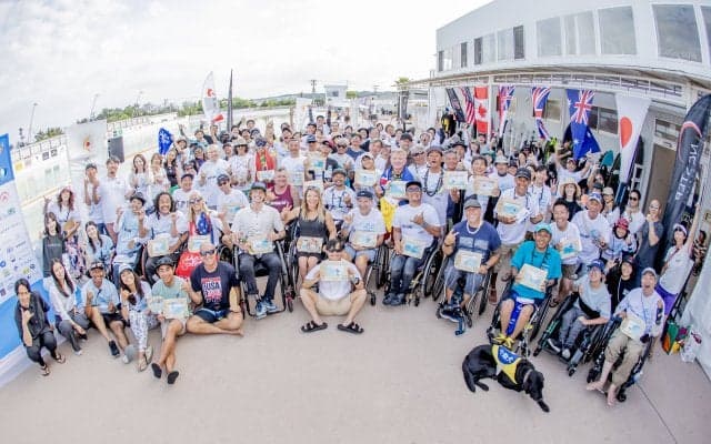 世界トップクラスのパラサーファーが静波に集結。「第3回パラサーフィンジャパンオープン」