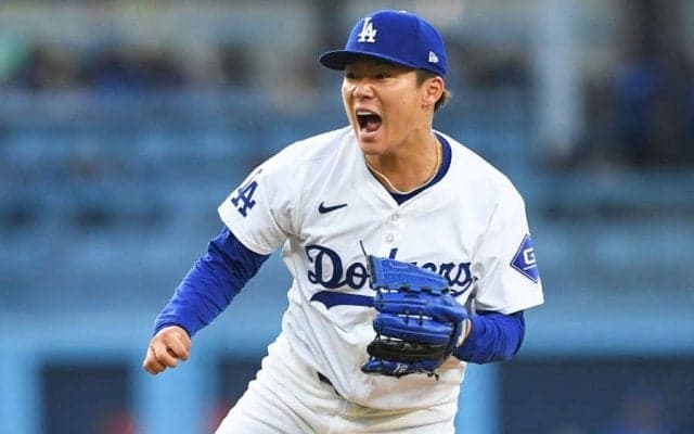 山本由伸、6回1失点7Kで6勝目　渡米後最多101球の粘投…奪三振ショーに本拠地喝采
