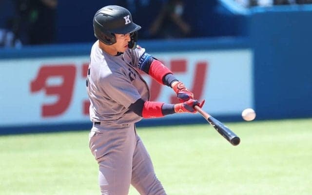 慶大・清原正吾が一塁手でベストナイン　全試合出場で打率.269「結果は満足していません」